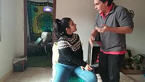 Stepsis fucked by stepbro in homemade sextape