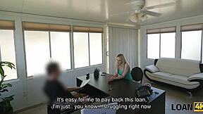 manager pays cash to fuck this chick