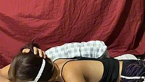 filipina step sister sucks her stepbrothers cock