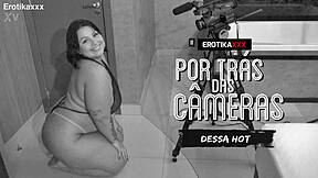 Dessa hot behind the scenes footage from erotikaxxx brazilian shoot