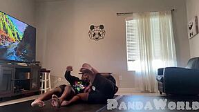 Master Meets Arie Pandas In Brazilian Jiu Jitsu Class