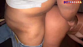 Cuckold husband takes wife to swingers club