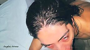 Joven de verga muy larga me rompio el culo y me dio creampie anal