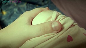 rubbing against my redhead stepdaughter’s cute little 18+ shorts