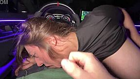 fucked outside on his mercedes - luna doll