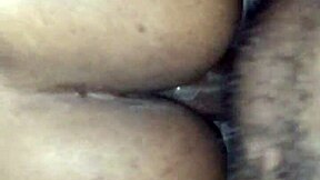 petite enjoys big black cock pov