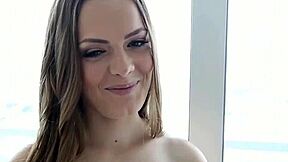 gal bends down for hard teen 18+ pov fucking