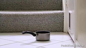 i got punished by that big cock in the garage, spankin my ass