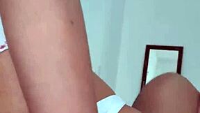 hot young girl sitting on cock