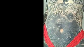 petite tattooed girl melody radford dances sexily