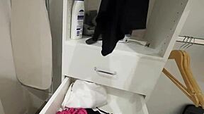 Watch This Amateur Stepsis Riding Hard In POV Cumshot Action!