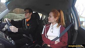 Ella Hughes Swallows Monster Cumload After Outdoor Blowjob and Handjob.