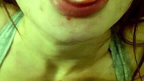 Girl strips nude and shows off her stunning tits now!