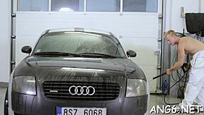 this staggering babe Yasmin took on some seriously hard pounding last night.