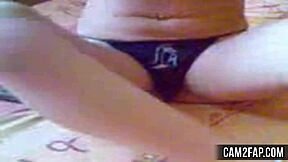 Blonde teen amateur video clip