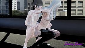 I fuckd A2 hard n she recived multicum in Nier Automata hentai