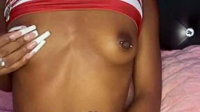 Asuna, in cosplay costume, pleads for attention before the mission