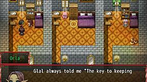 exposed pussy in gym workout hentai game