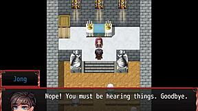 exposed pussy in gym workout hentai game