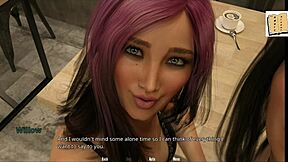 Sexy Tia offers John her big ass