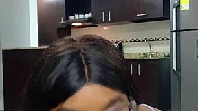 Young Colombian beauty nailed hard in casting