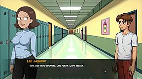 Fantasy turns real as young brunette Cristina gets double penetrated intensely.