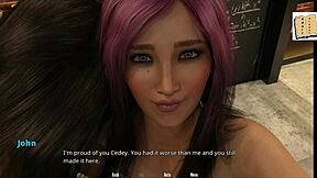 Sexy Tia offers John her big ass