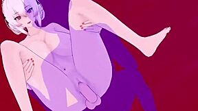 Sirius and Guam have intense sex in this Azur Lane hentai scene.