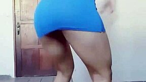 Graceful dance moves by a young girl in her debut performance