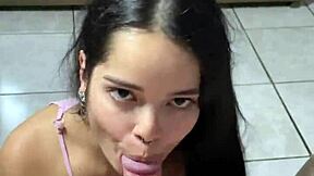 Stunning Debora Prado Sucks Deep Before Riding Hard on Cock