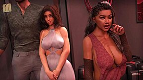 Sexy Tia offers John her big ass