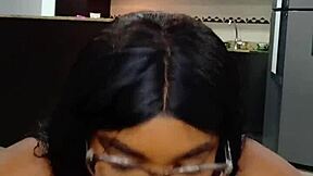 Young Colombian beauty nailed hard in casting