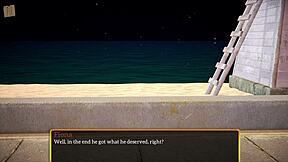 Anna Skye and Sensi Pearl, hot college lesbians, play with sex toys.