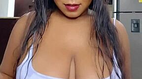 Young Colombian beauty nailed hard in casting