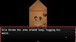 Whoa! Giant cock in hentai game ep 22 bangs tiny 18+ princess!