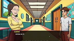 Fantasy turns real as young brunette Cristina gets double penetrated intensely.