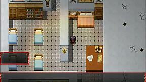 Whoa! Giant cock in hentai game ep 22 bangs tiny 18+ princess!