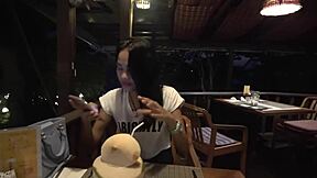 Gadis thai diam pegang creampie panas tu