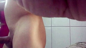 Petite Stepsis Sucks Uncle's Dick In Taboo Handjob Session