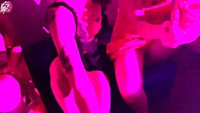 Four little sluts smoking, kissing, and worshiping bare feet at party