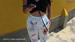 Stranger on street asks question, ends up banging at my place