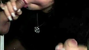 Slut wife surprises cuckold husband with two guys for threesome.