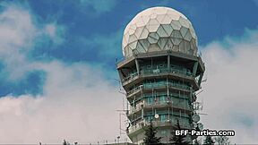 sexy rangers sharing in uniform