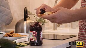 Rim4k Girlfriend Starts Day with Sexy Ass Licking