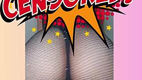 real strip tease by stunning redhead sol megan fire