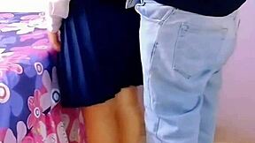 How My Stepsister, Out of School, Craves Action Since Her Friends Aren’t Around to Bang Her, So She Begs Me for It?