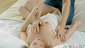 Sweet Darling Sucks Male Shaft In Rough Missionary