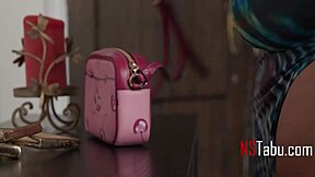 Thick BBW Step Sister Fucks With Shaved Pussy On Display