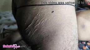 Watch this desi village girl get her big pussy and anal rubbed in the bedroom during juicy massage sex.