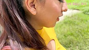 shy young woman leaves home to live alone for the first time, embracing independence